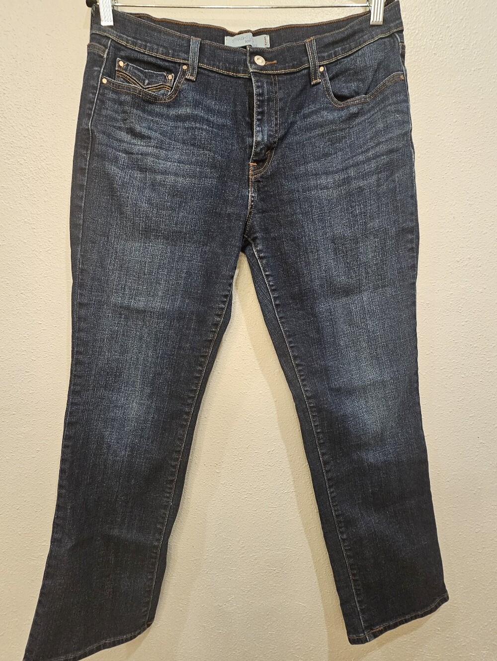 Levi 505-Dark Blue Women's Straight Leg Jeans